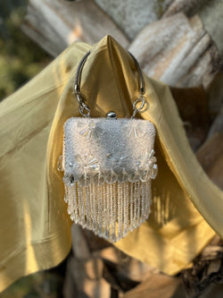 White Tassel Bag