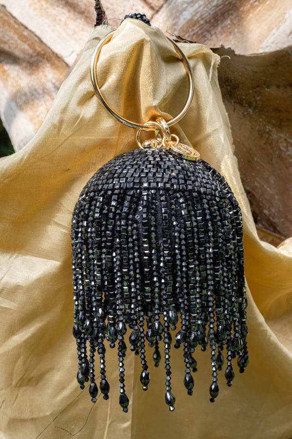 Navy Blue Ball Bag