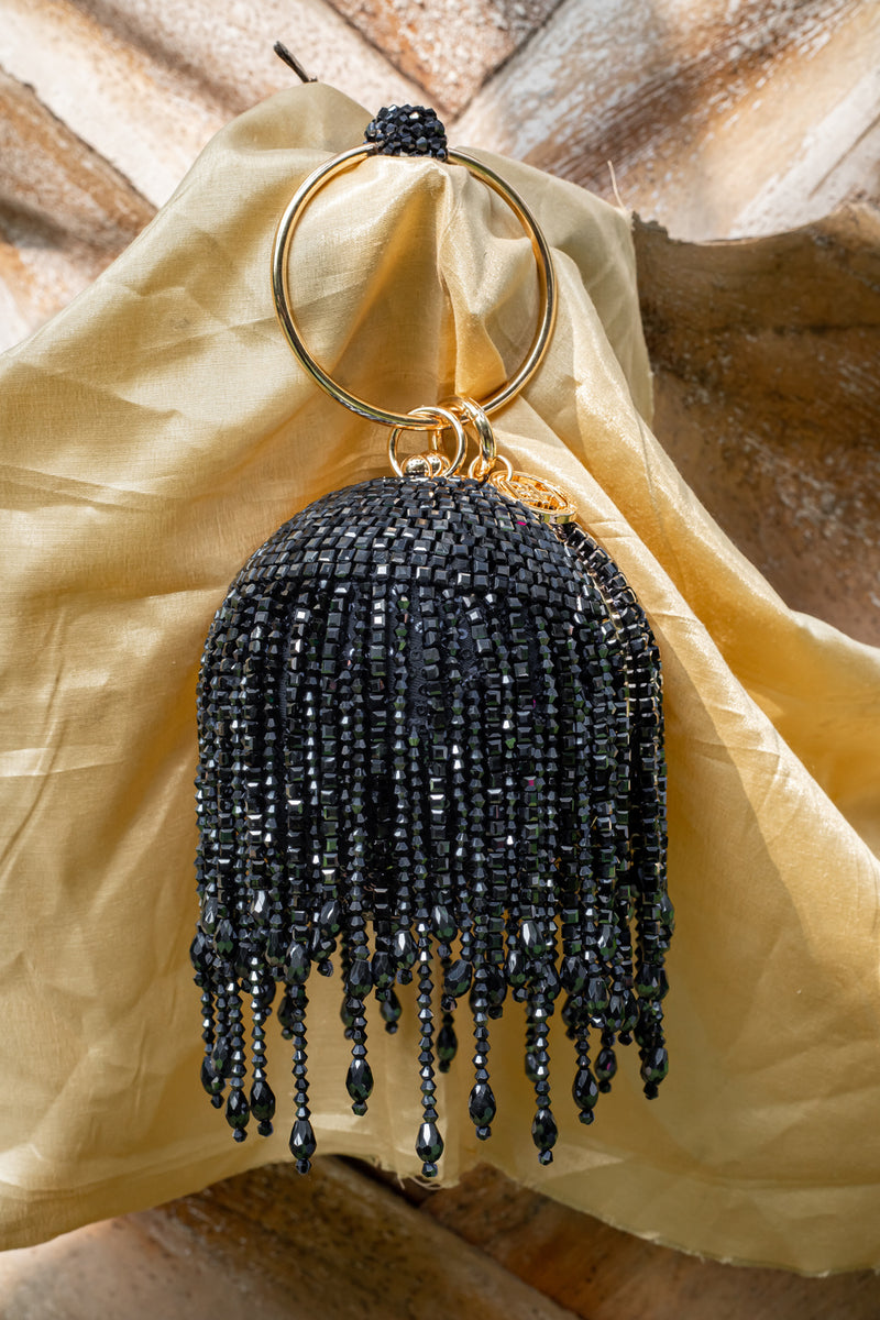 Navy Blue Ball Bag