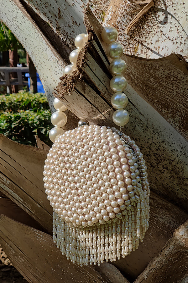 Round Pearl Bag