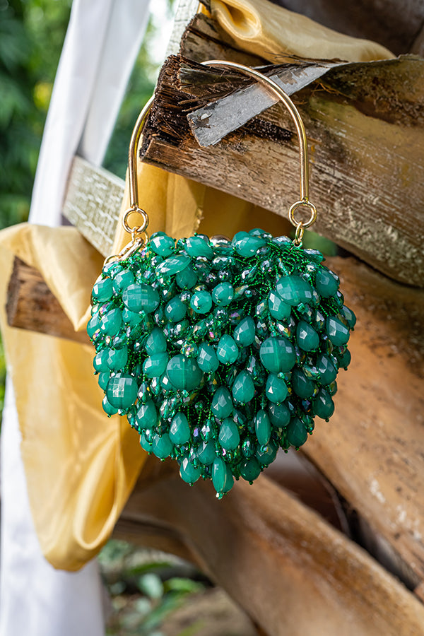 Green Heart Bag