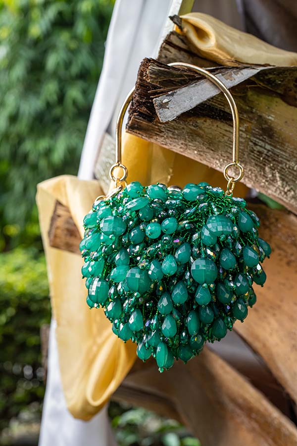 Green Heart Bag